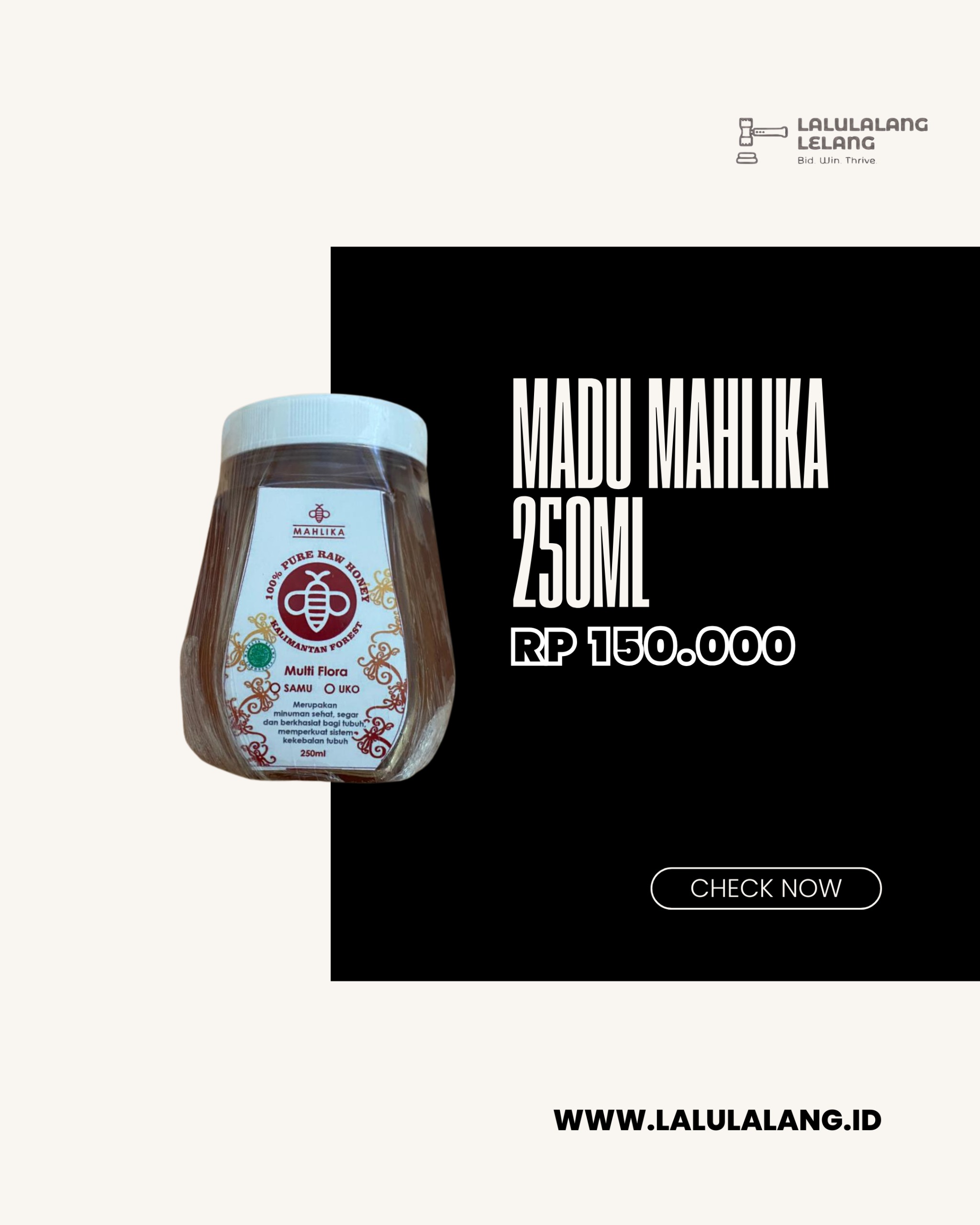 Madu Mahlika 250ml
