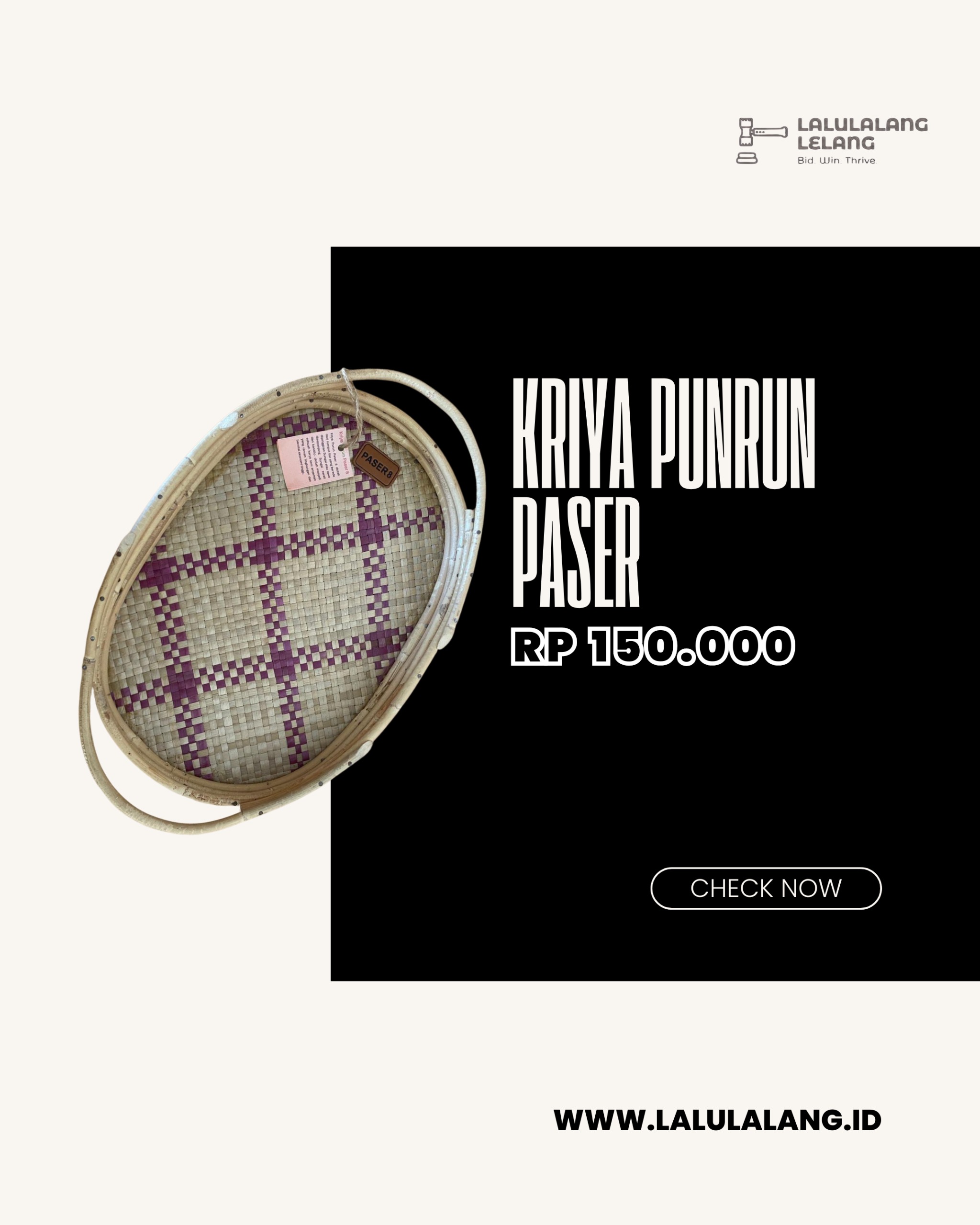 Kriya Punrun Paser (Nampan)