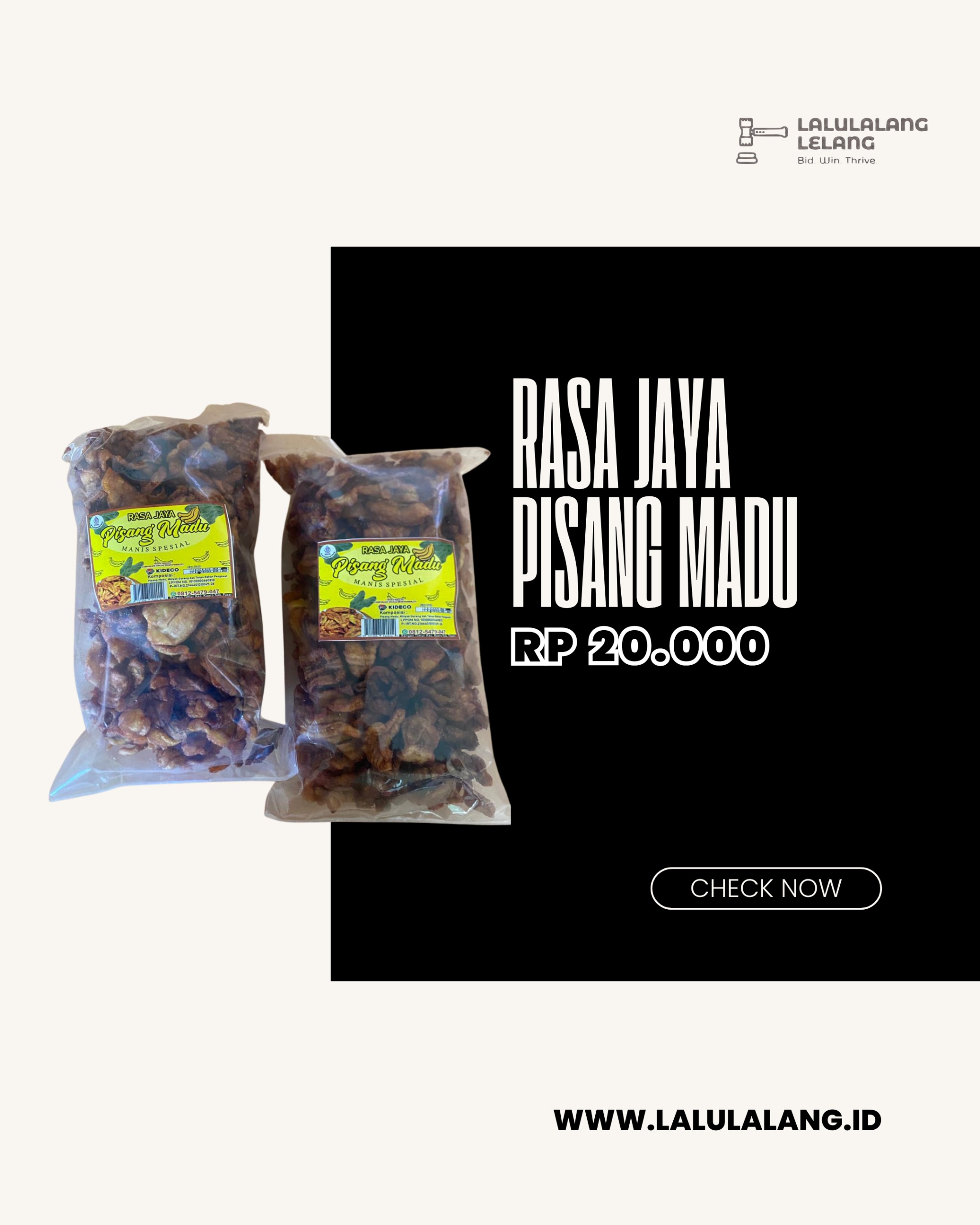 Rasa Jaya Pisang Madu